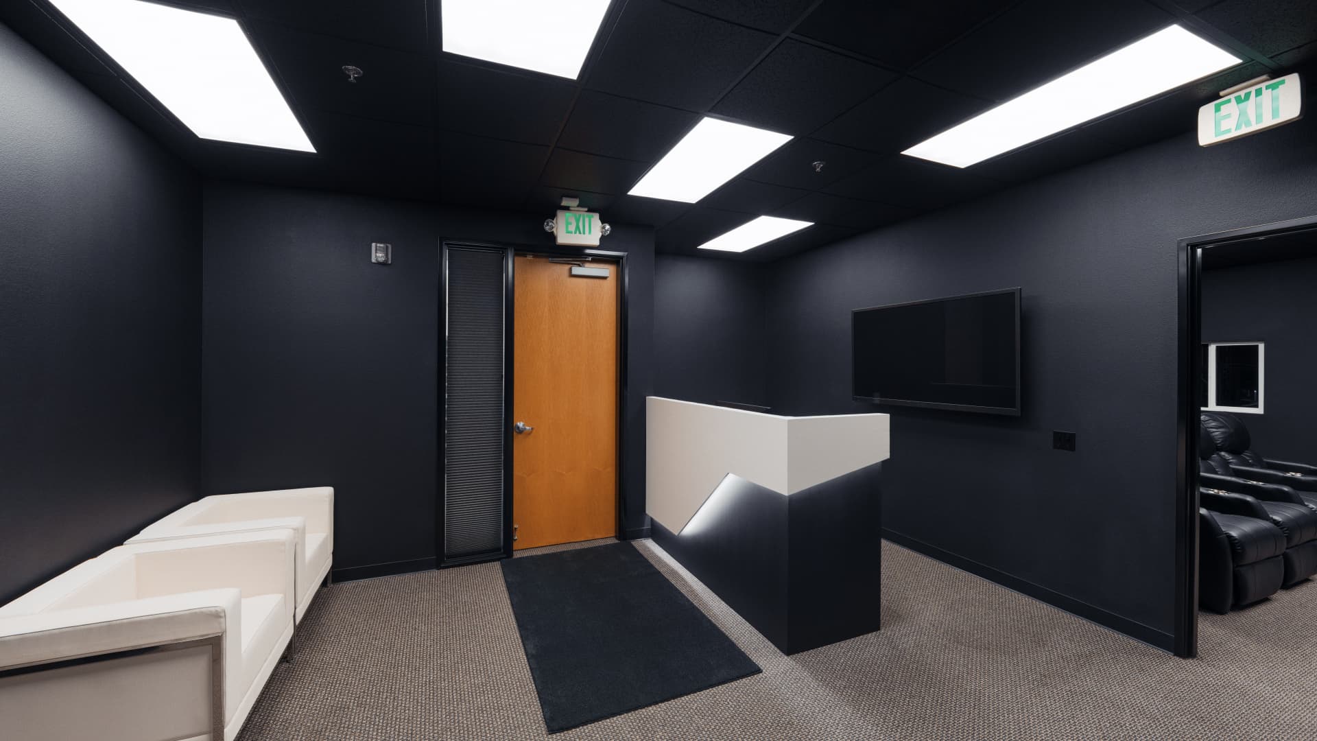 REVCINE studio lobby and reception